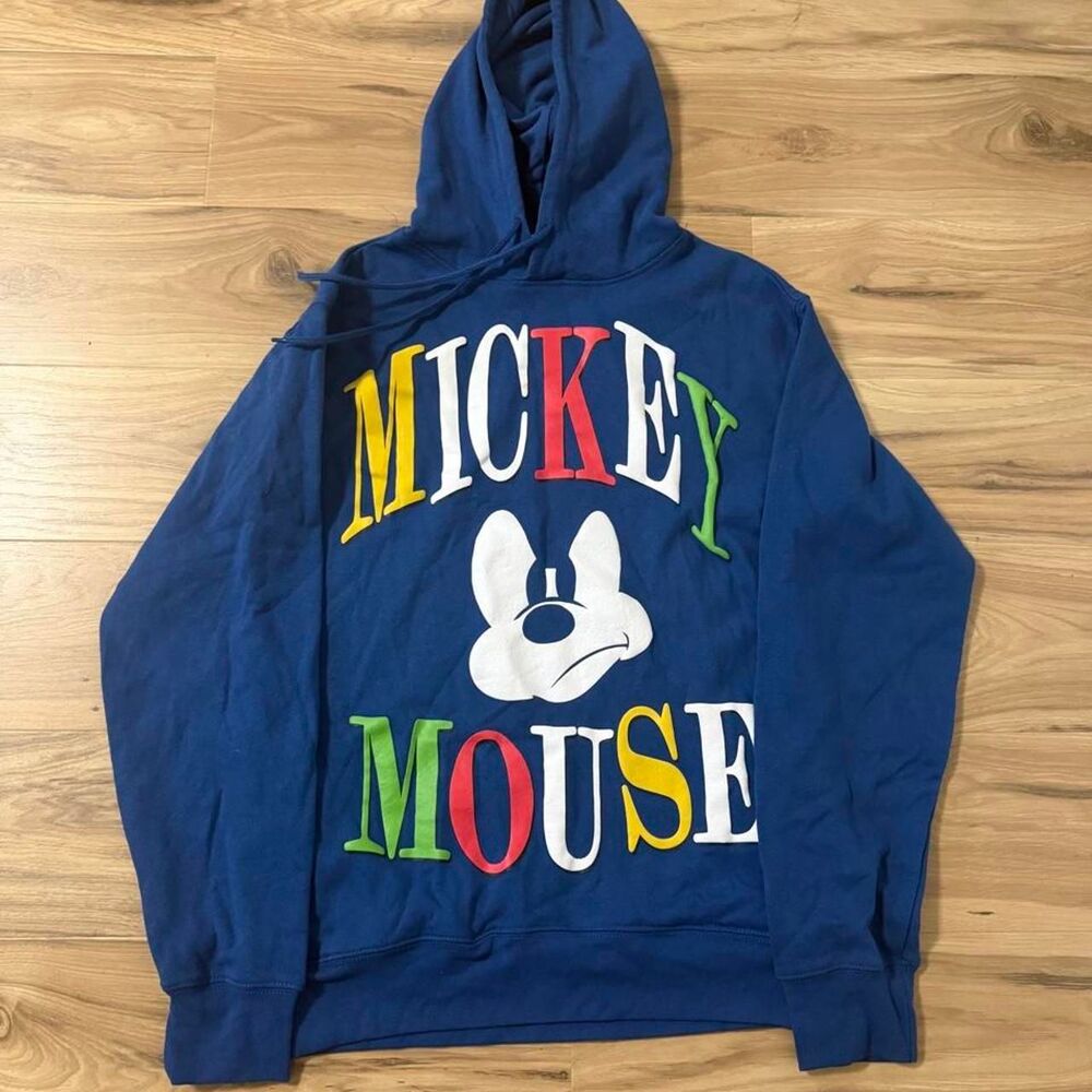 Vintage style Disney Mickey Mouse hoodie graphic super baggy size small